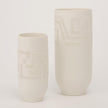 Global Views Matte White Chaco Vase