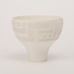 Global Views Matte White Chaco Bowl