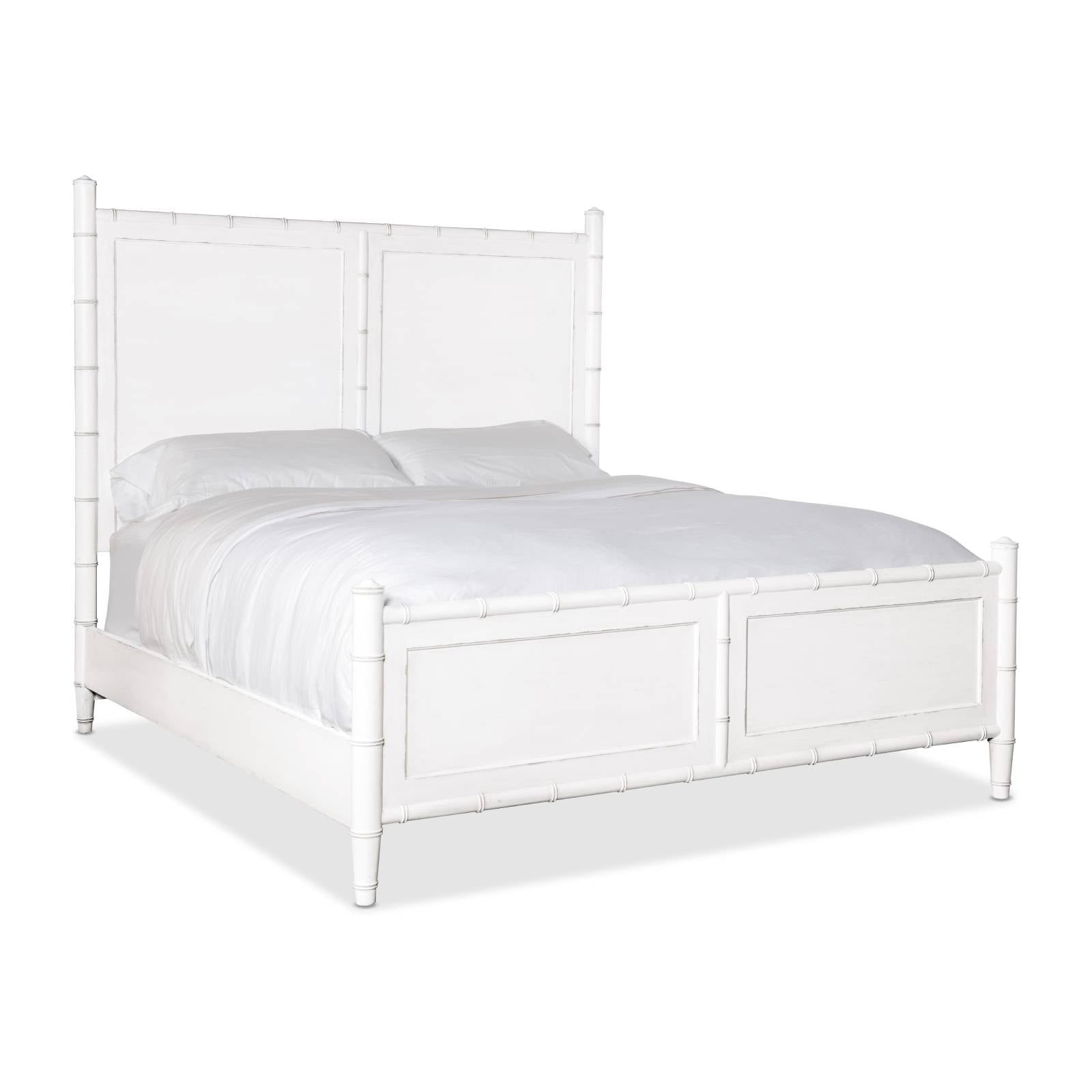 Hooker Furniture Charleston Panel Bed White Heron