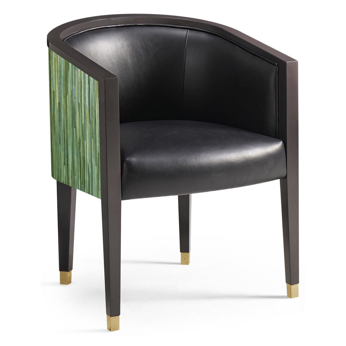 Jonathan Charles Verdure Barrel Dining Chair