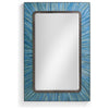 Jonathan Charles Sapphire Rectangular Wall Mirror
