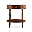 Jonathan Charles Regency Mahogany Round Side Table