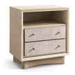 Jonathan Charles Keel Two Drawer Nightstand