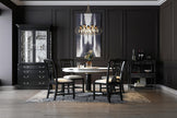 Jonathan Charles Caldera Round Dining Table 48