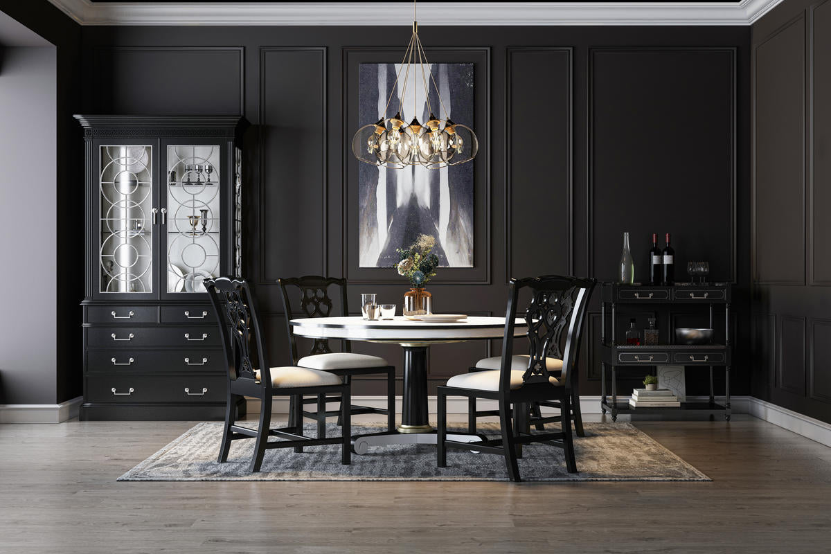Jonathan Charles Caldera Round Dining Table 48
