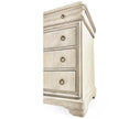 Jonathan Charles Entropy Louis Phillipe Bleached Walnut Drawer Chest