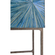 Jonathan Charles Sapphire Bar Cabinet