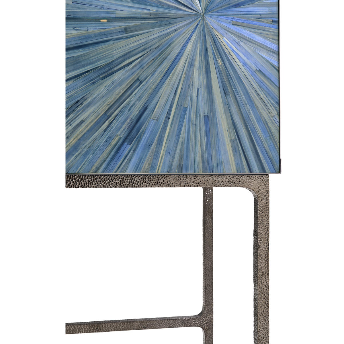 Jonathan Charles Sapphire Bar Cabinet