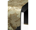 Jonathan Charles Fusion Curved Chinoiserie Console