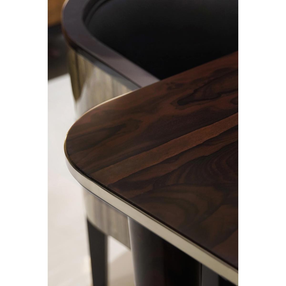 Jonathan Charles Sapphire Rectangular Dining Table 112