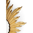Jonathan Charles Small Gilded Sunburst Mirror