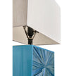 Jonathan Charles Sapphire Horizontal Table Lamp