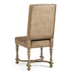 Jonathan Charles Sagehill Leather Side Chair