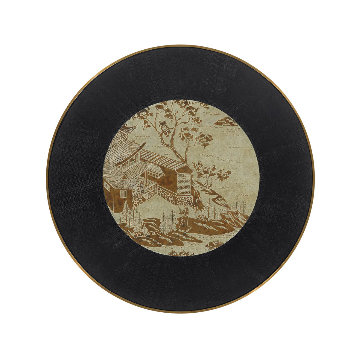 Jonathan Charles Fusion Chinoiserie Center Table