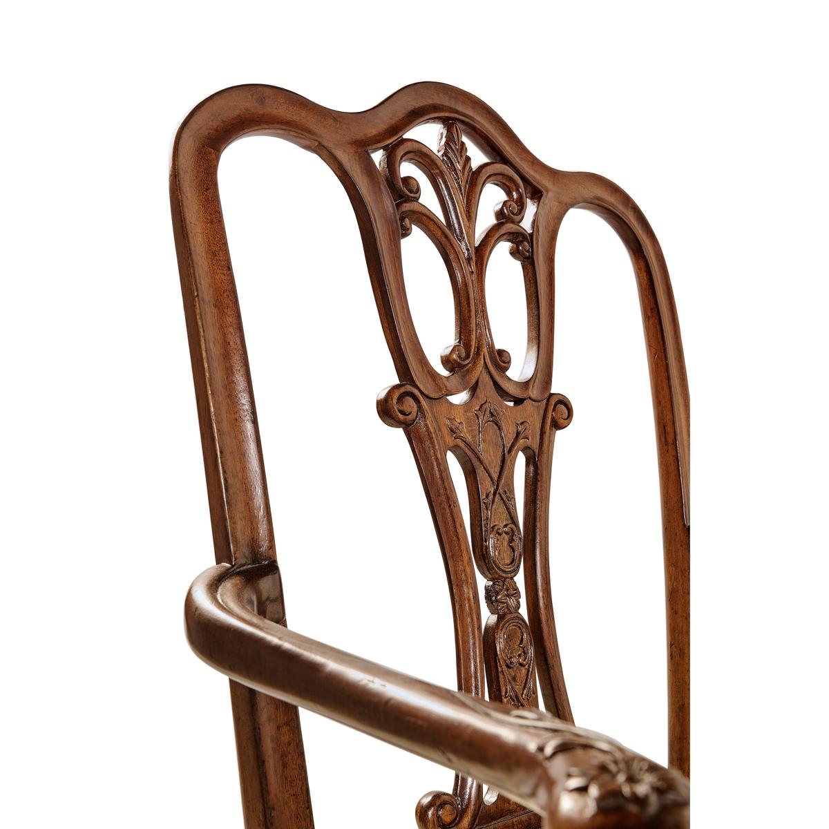 Jonathan Charles Mahogany 18th Century Dining Arm Chair