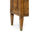 Jonathan Charles Empire Style Walnut Three Drawer Chest