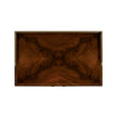 Jonathan Charles Mahogany Bedside Table with Brass Gallery