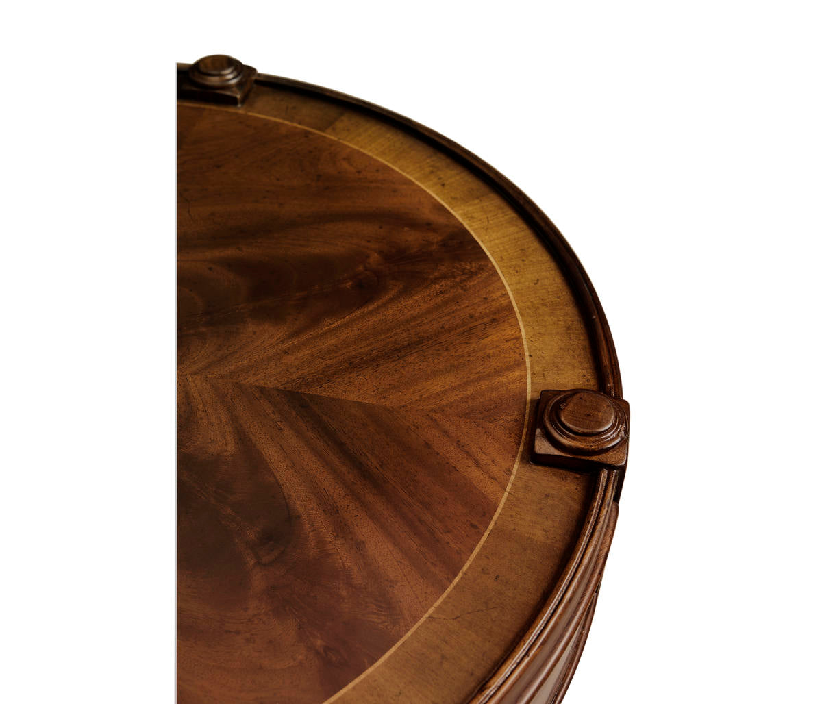 Jonathan Charles Regency Mahogany Round Side Table