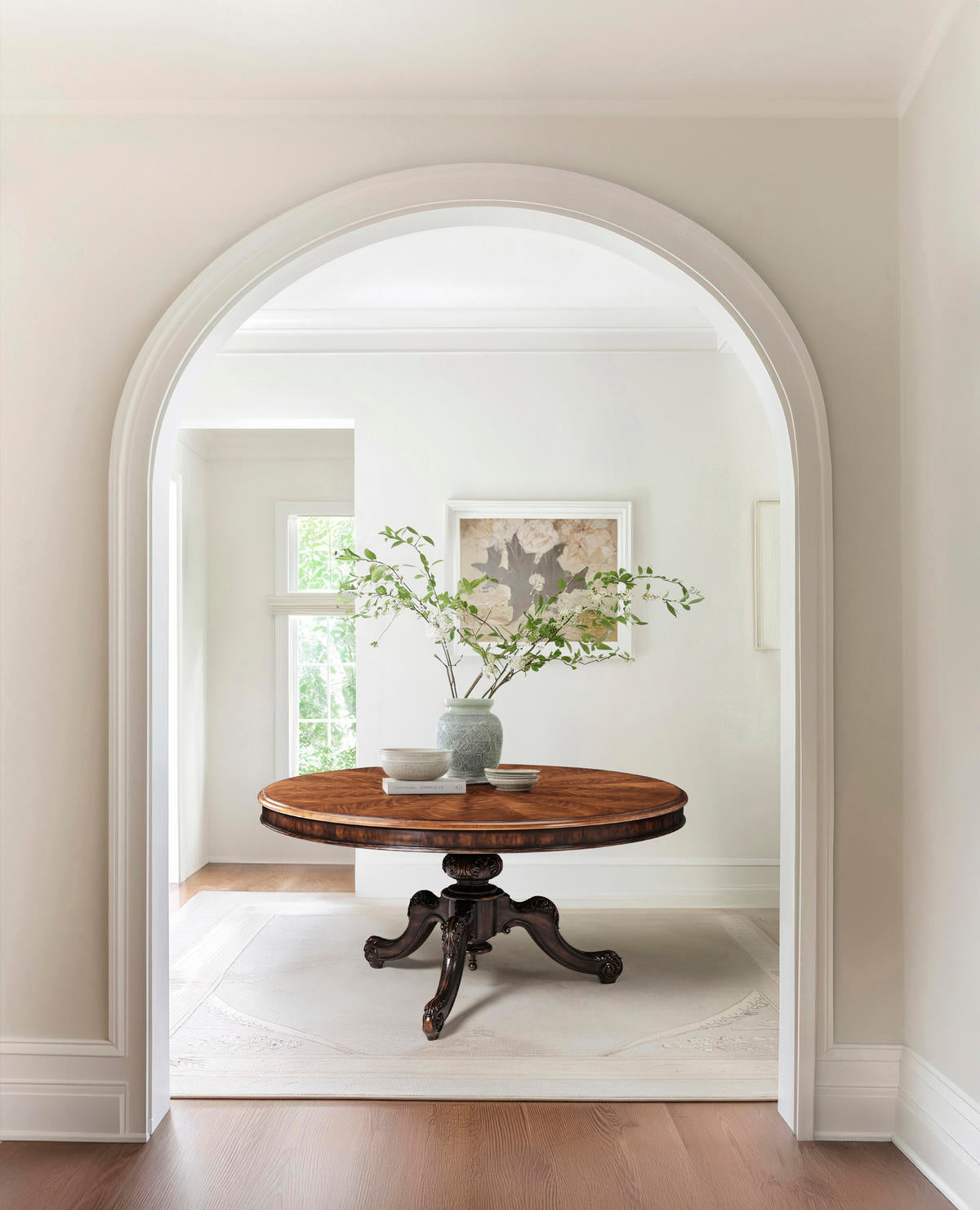 Jonathan Charles Hattie Round Dining Table 60