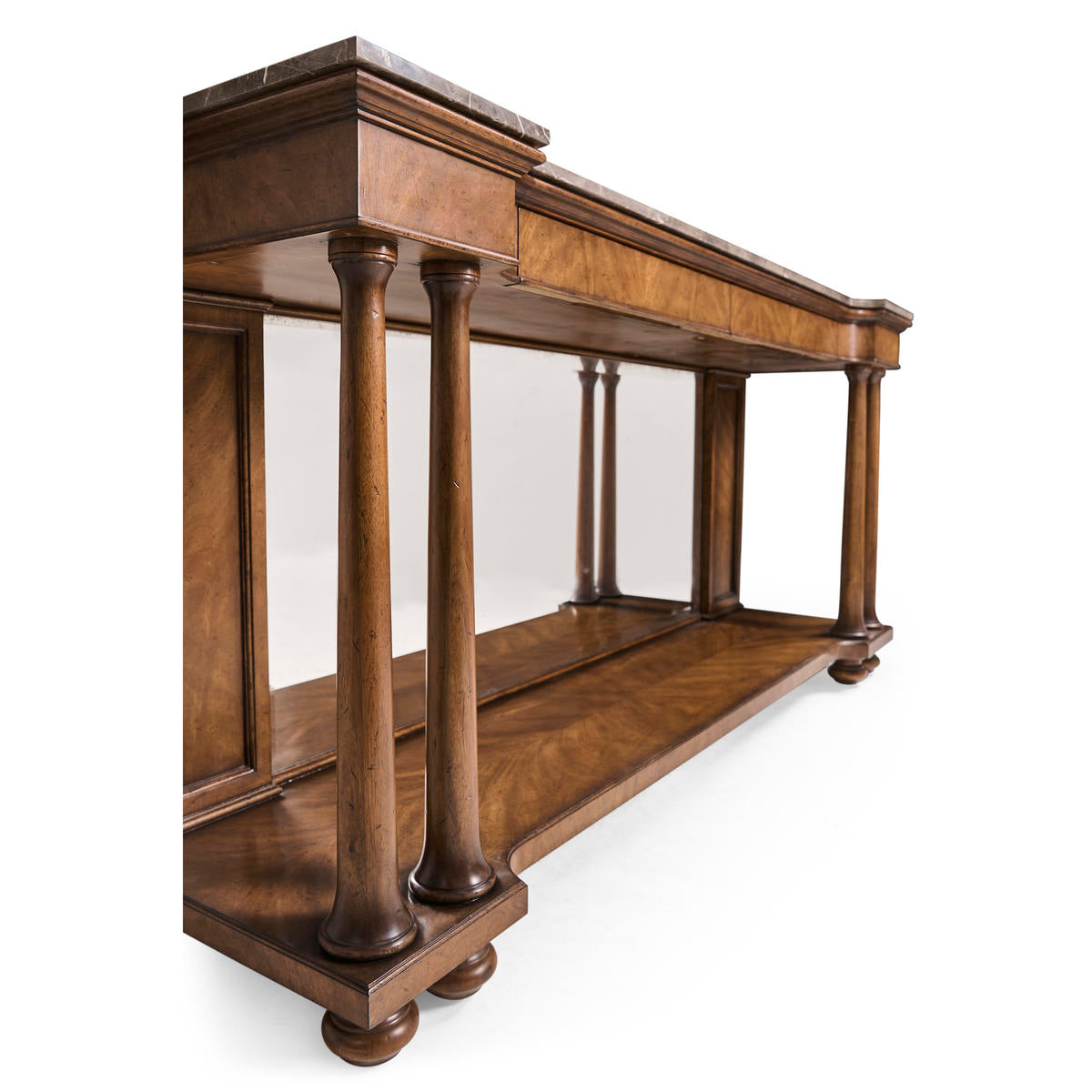 Jonathan Charles Hattie Mirrored Console Table