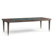 Jonathan Charles Sapphire Rectangular Dining Table 112