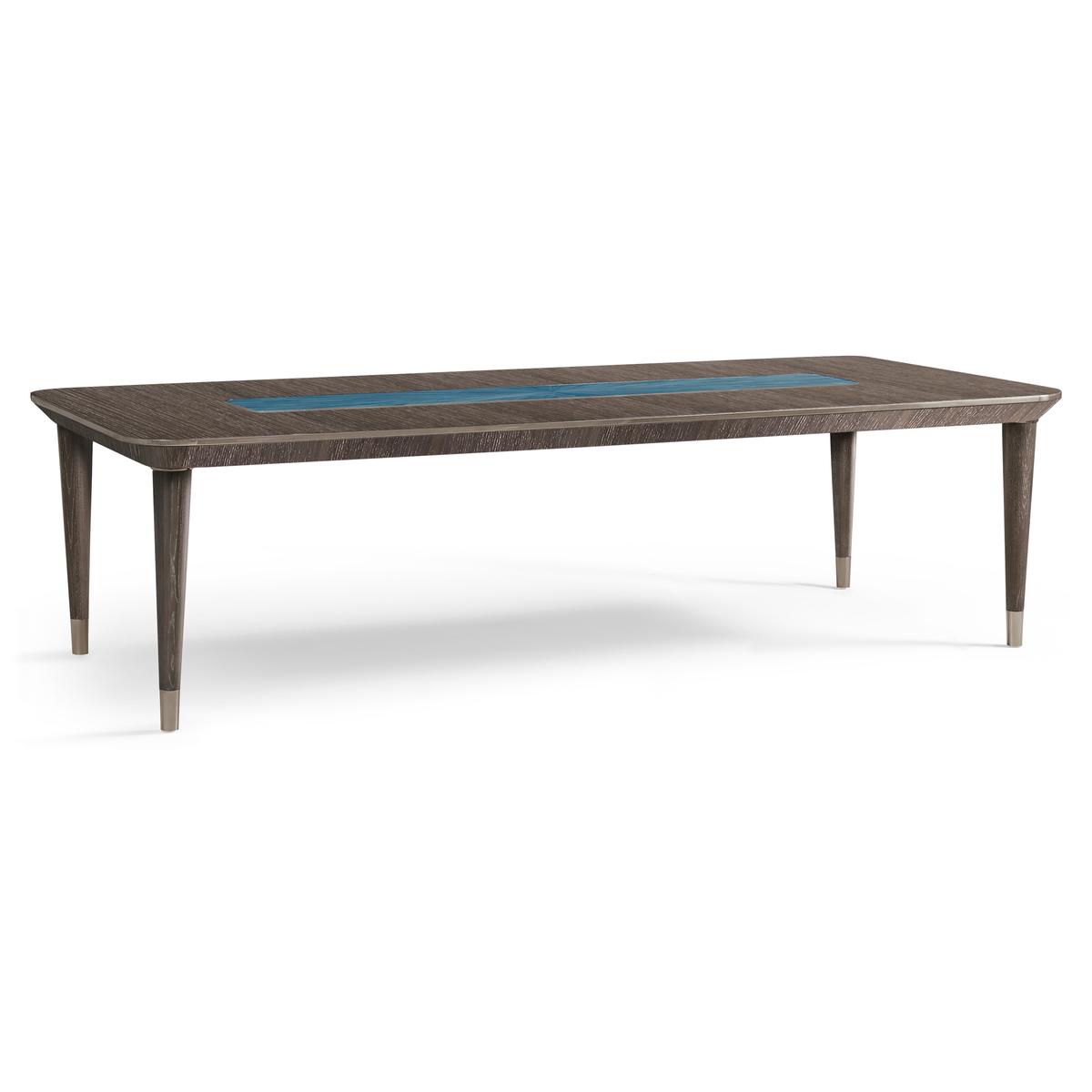 Jonathan Charles Sapphire Rectangular Dining Table 112"