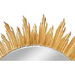 Jonathan Charles Large gilded sunburst mirror