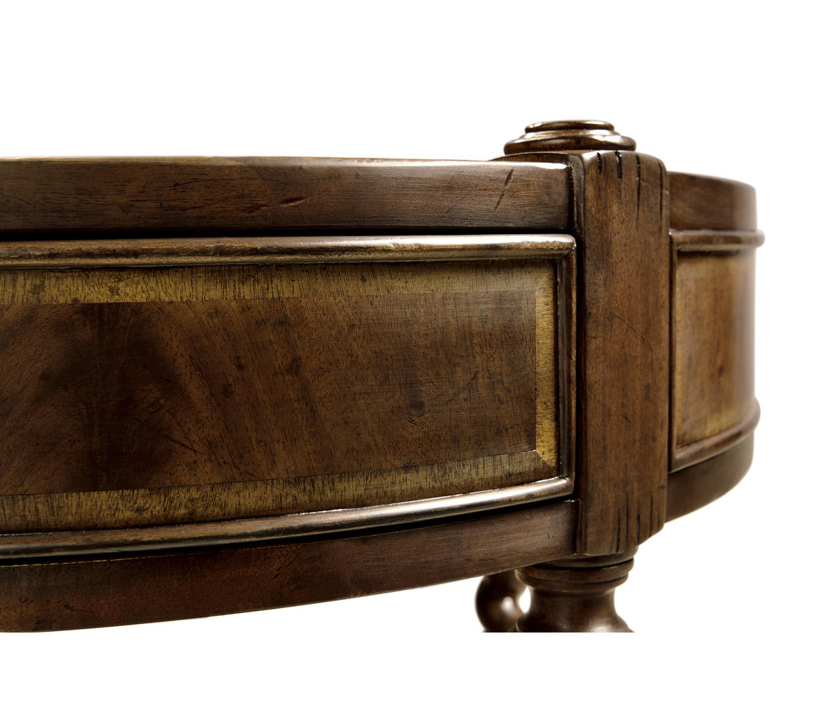 Jonathan Charles Regency Mahogany Round Side Table