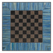 Jonathan Charles Sapphire Straw Game Table