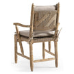 Jonathan Charles Sagehill Rush Seat Arm Chair