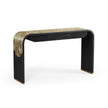 Jonathan Charles Fusion Curved Chinoiserie Console
