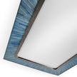 Jonathan Charles Sapphire Rectangular Wall Mirror