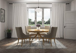 Jonathan Charles Solar Spider Leg Dining Table 52