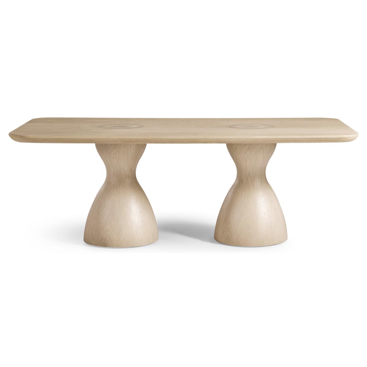 Jonathan Charles Seamount Rectangular Dining Table