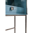 Jonathan Charles Sapphire Bar Cabinet
