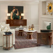 Jonathan Charles Small Gilded Sunburst Mirror