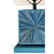 Jonathan Charles Sapphire Cube Table Lamp