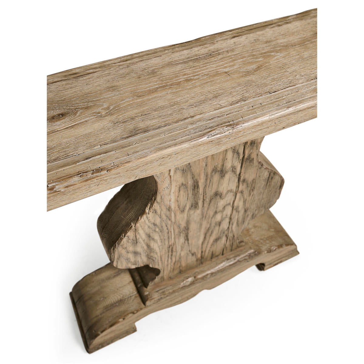 Jonathan Charles Sagehill Pedestal Console Table