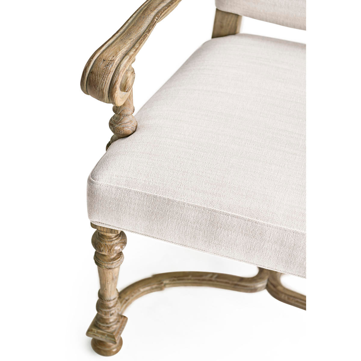 Jonathan Charles Sagehill Upholstered Arm Chair