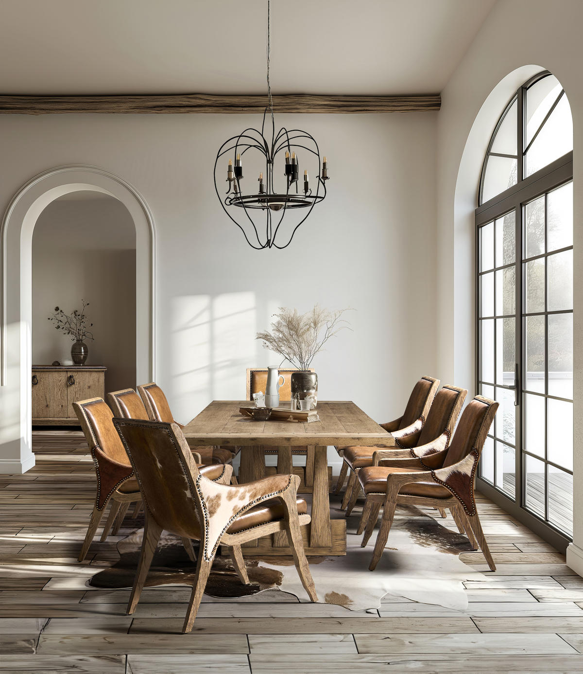 Jonathan Charles Echo Canyon Rectangular Dining Table