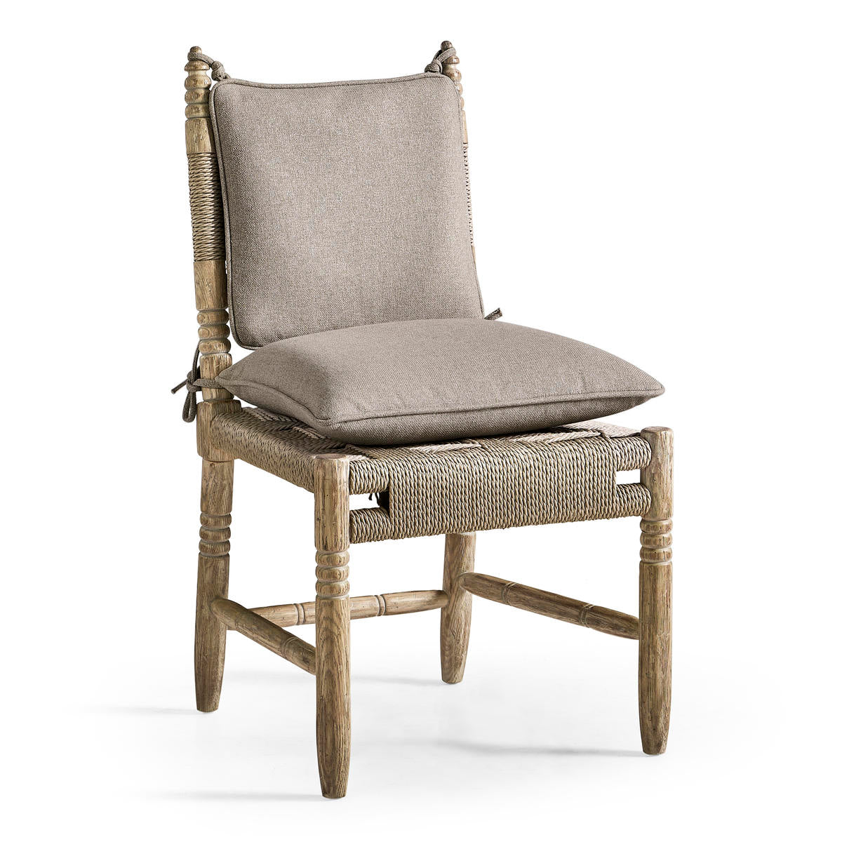 Jonathan Charles Sagehill Rush Seat Side Chair