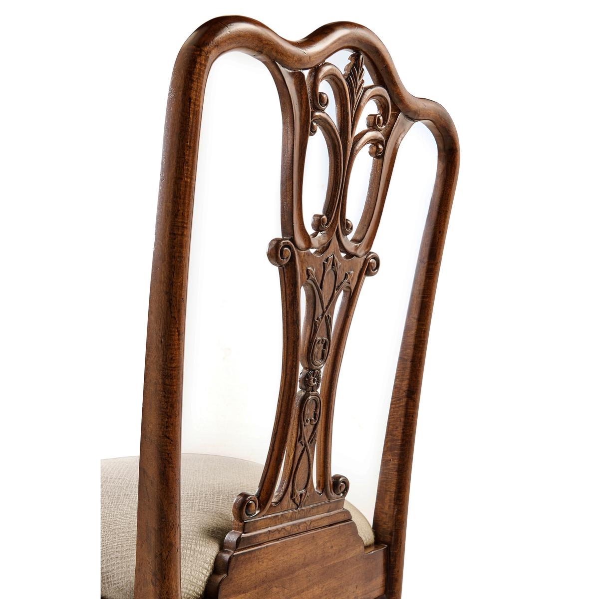 Jonathan Charles Mahogany 18th Century Dining Side Chair