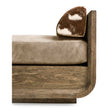 Jonathan Charles Stone Ridge Leather & Hide Daybed Light