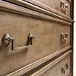 Jonathan Charles Kalpa Louis XVI Drawer Chest - Stripped Chestnut