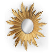 Jonathan Charles Small Gilded Sunburst Mirror