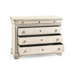Jonathan Charles Entropy Louis Phillipe Bleached Walnut Drawer Chest