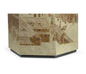 Jonathan Charles Fusion Chinoiserie Center Table