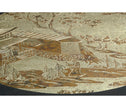 Jonathan Charles Fusion Chinoiserie Center Table