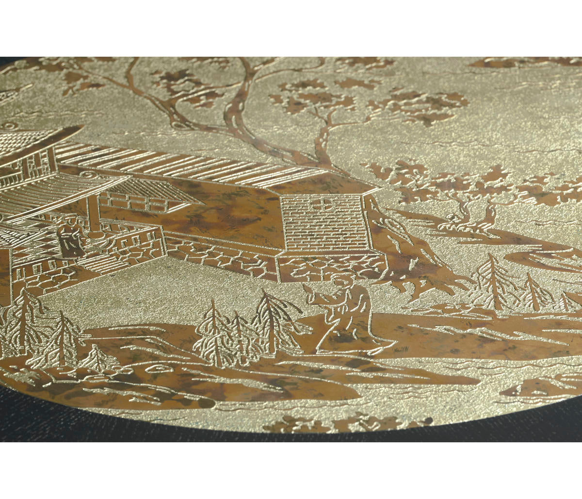 Jonathan Charles Fusion Chinoiserie Center Table