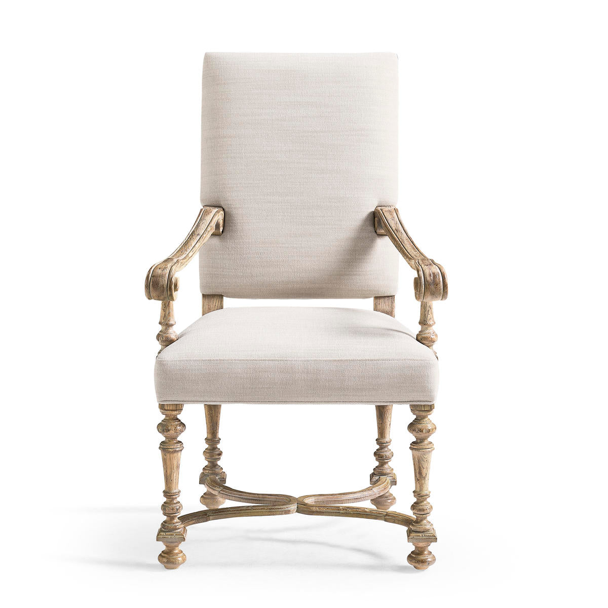 Jonathan Charles Sagehill Upholstered Arm Chair